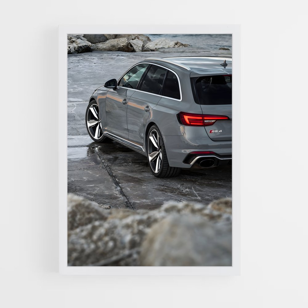Poster Évasion Grise – affiche Audi (vue 3)
